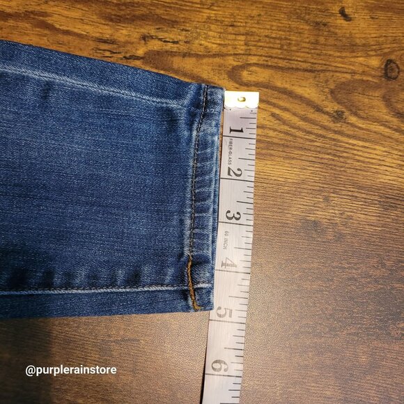 Madewell Jeans Size 26 High Riser Skinny Atlantic Wash A5698 Stretch Denim - Picture 10 of 11